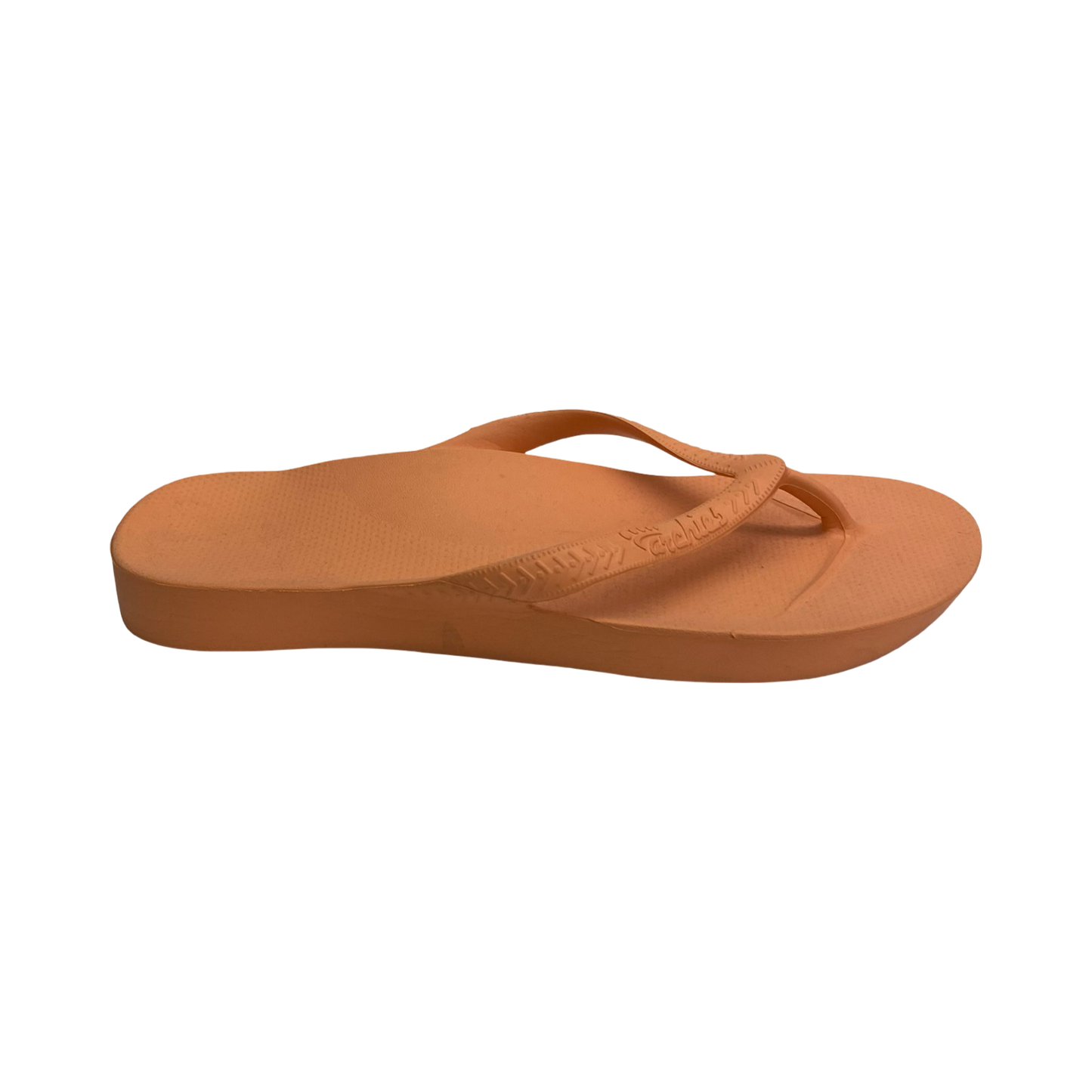Sandals Flip Flops By Clothes Mentor In Orange, Size:9