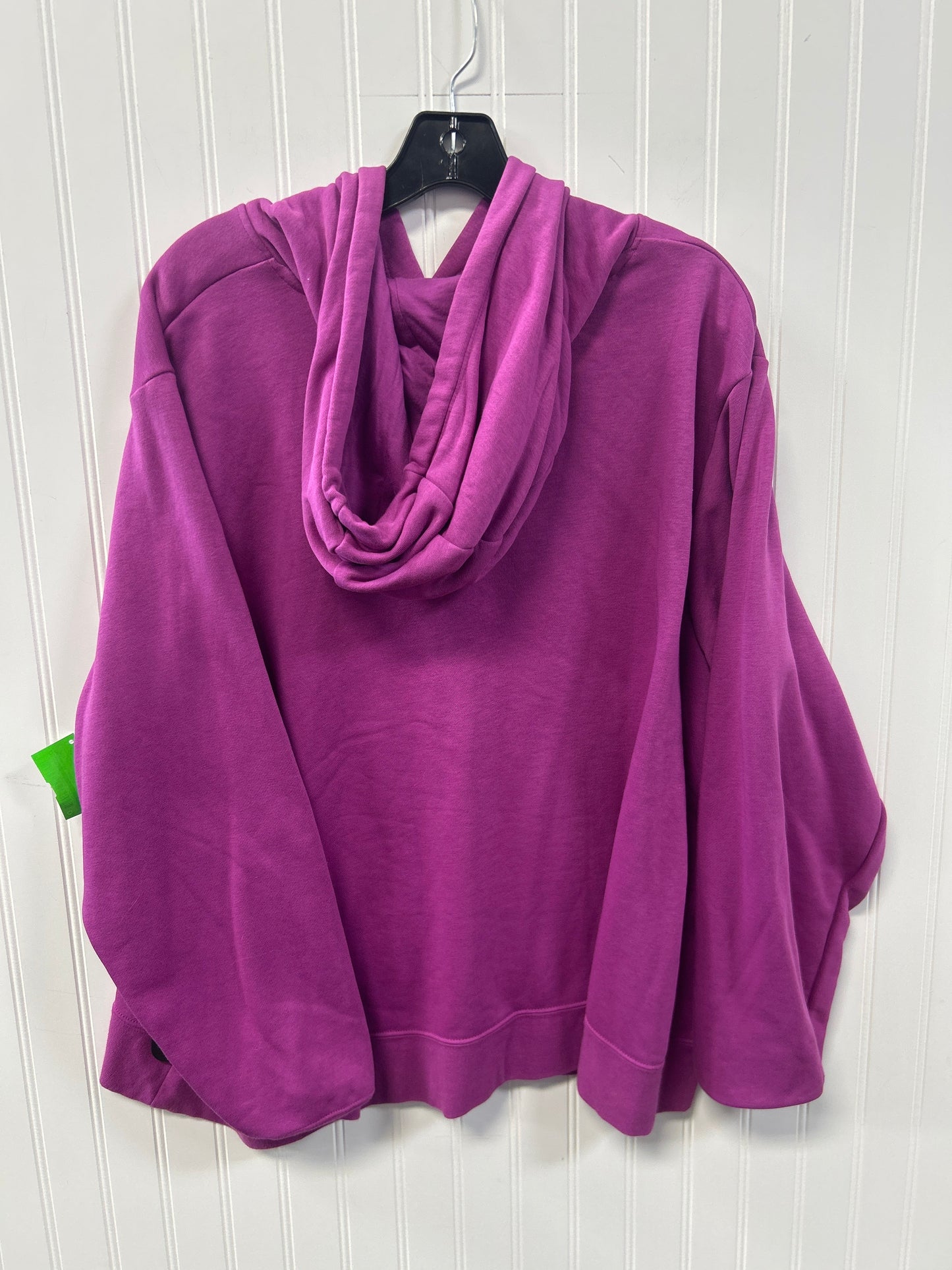 Sweatshirt Hoodie By Nike In Purple, Size:2X