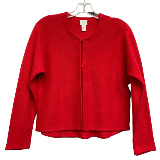 Cardigan By Chicos In Red, Size:M