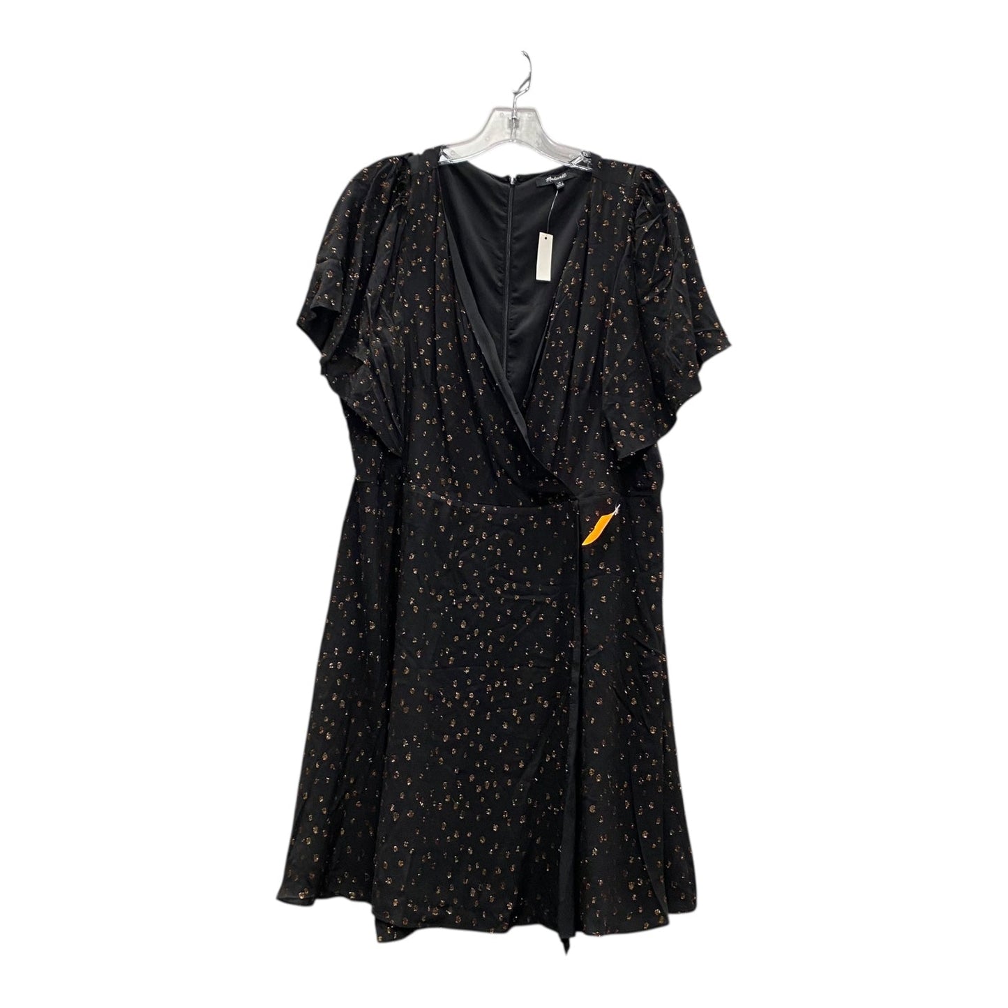 Dress Casual Short By Madewell In Black & Brown, Size:1X