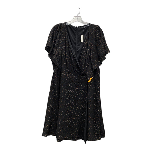 Dress Casual Short By Madewell In Black & Brown, Size:1X