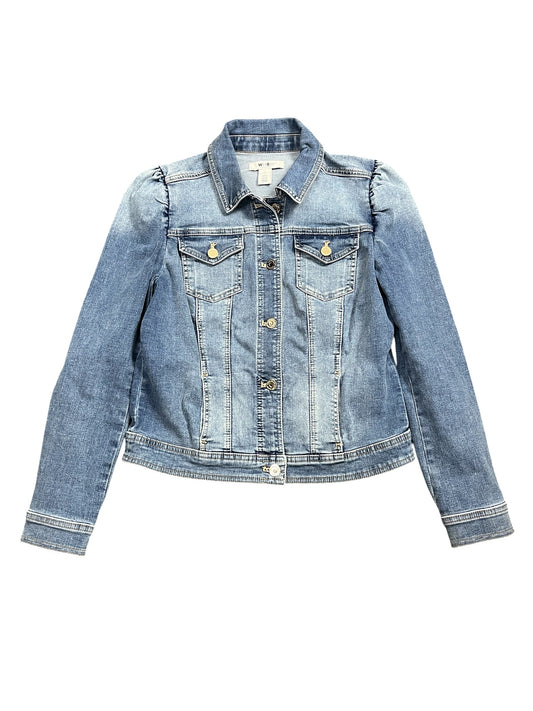 Jacket Denim By White House Black Market In Blue Denim, Size:S
