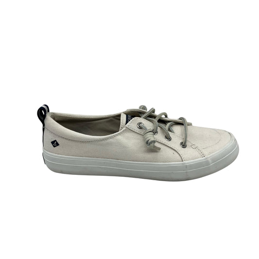 Shoes Sneakers By Sperry In Cream, Size:8