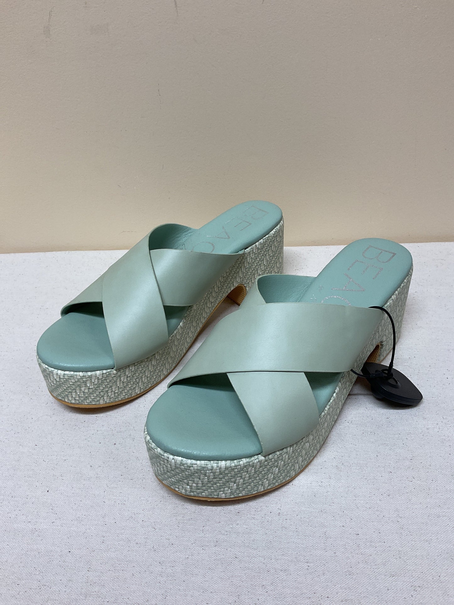 Shoes Heels Block By Matisse In Green, Size:10