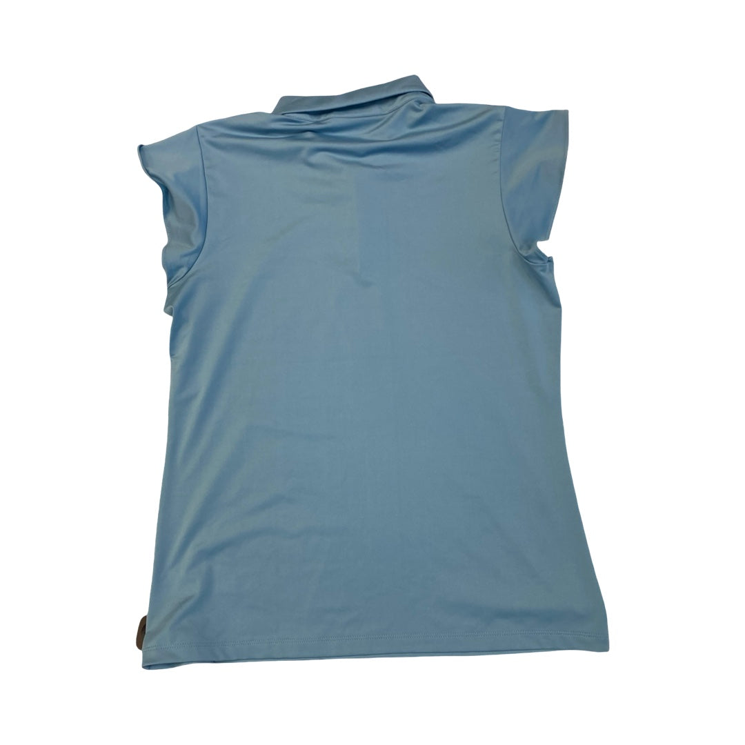 Athletic Top Ss By Laura Ashley In Blue, Size:M