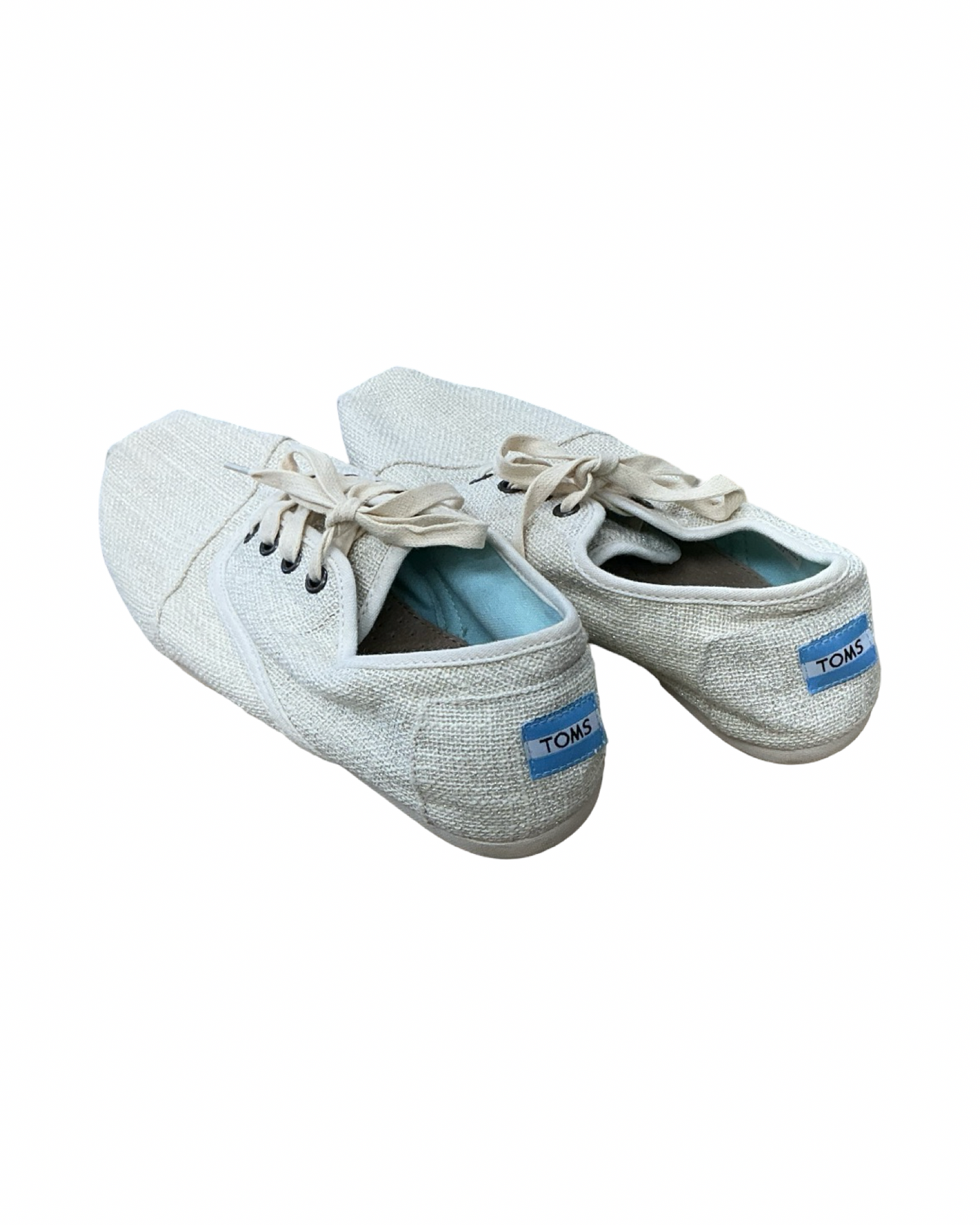 Shoes Sneakers By Toms In Cream, Size:9