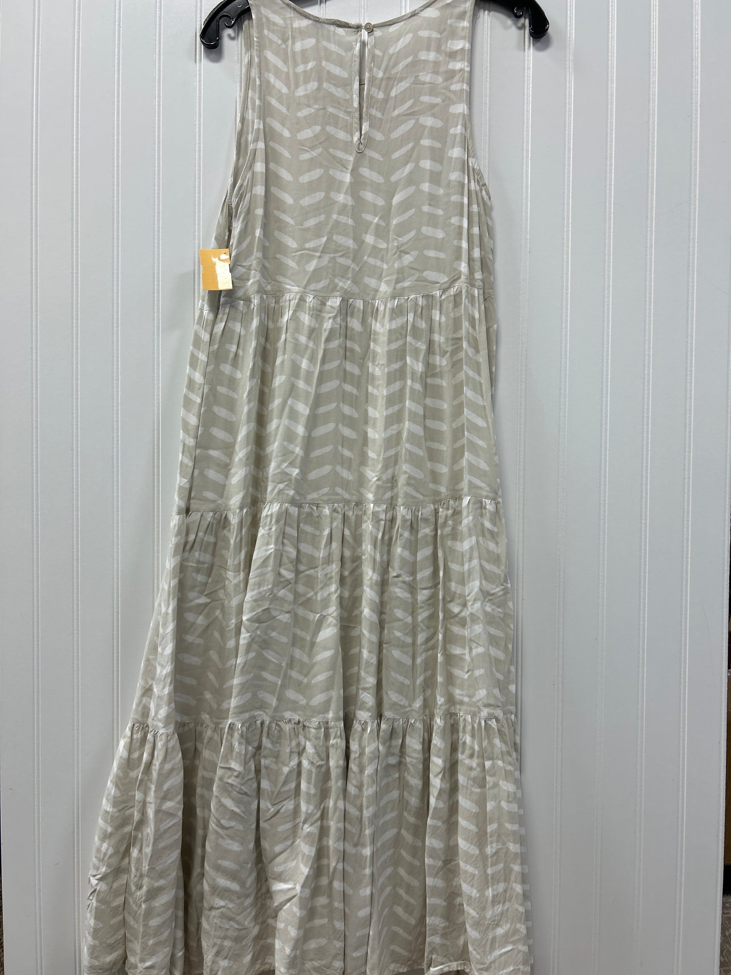 Dress Casual Maxi By Michelle Mcdowell In Cream, Size:S
