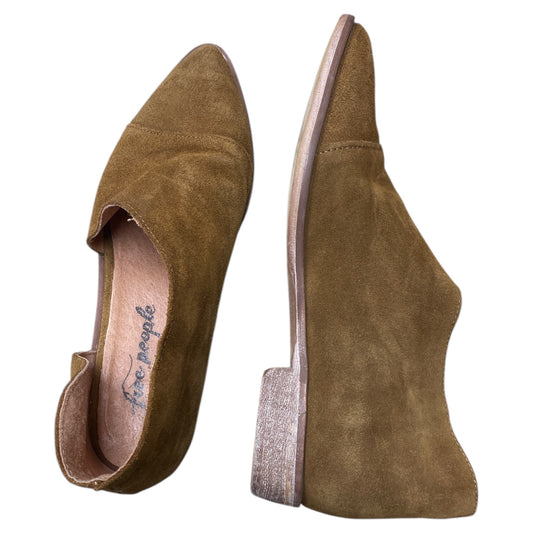 Shoes Flats By Free People In Brown, Size:6.5
