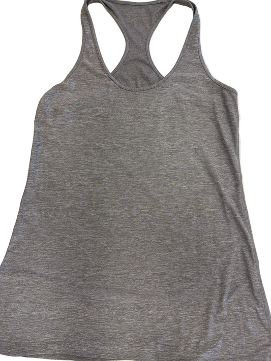 Athletic Tank Top By Lululemon In Grey, Size:L