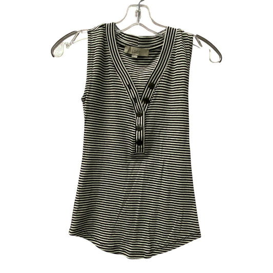 Top Sleeveless By Loft In Black, Size:Xxs
