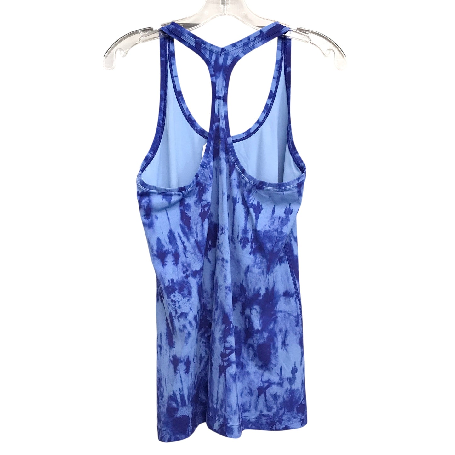 Athletic Tank Top By Lululemon In Tie Dye Print, Size:L