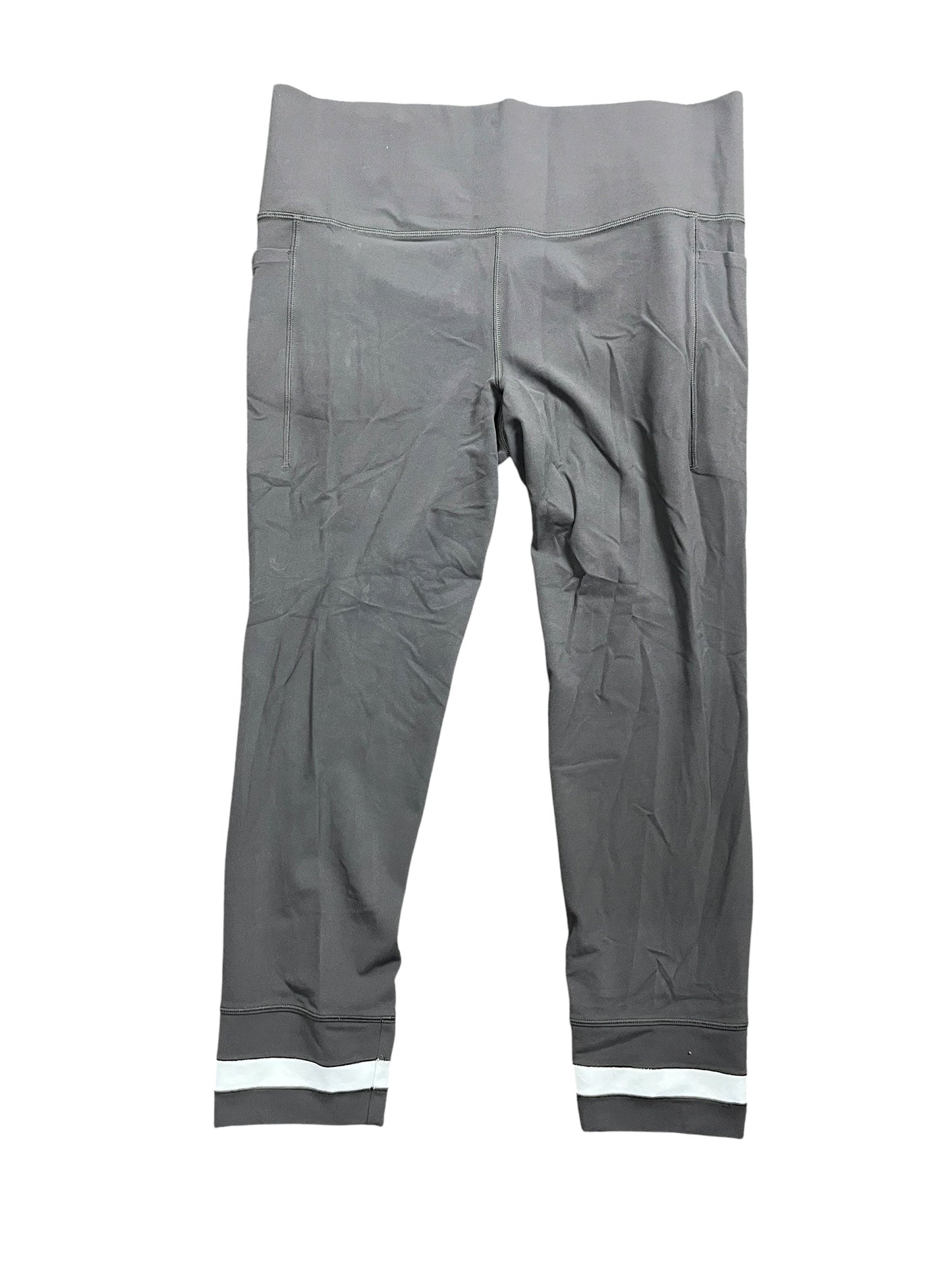 Athletic Leggings By Athleta In Grey, Size:Xl