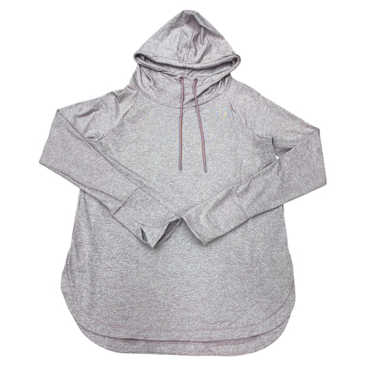 Athletic Top Ls Hoodie By Athleta In Purple, Size:M