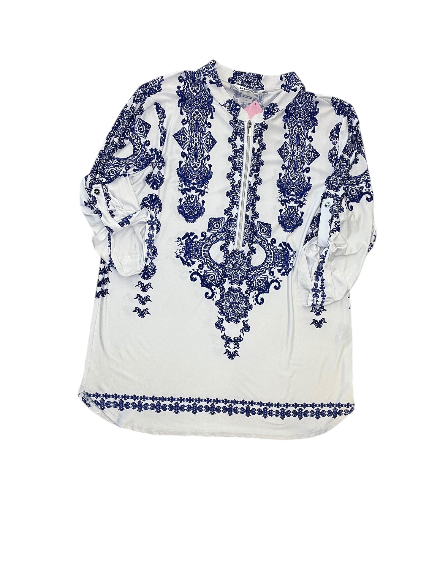 Jacket Other By Nygard Peter In Blue & White, Size:L