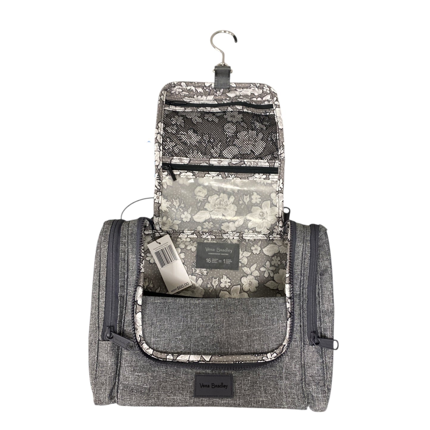 Luggage By Vera Bradley In Grey, Size:Medium