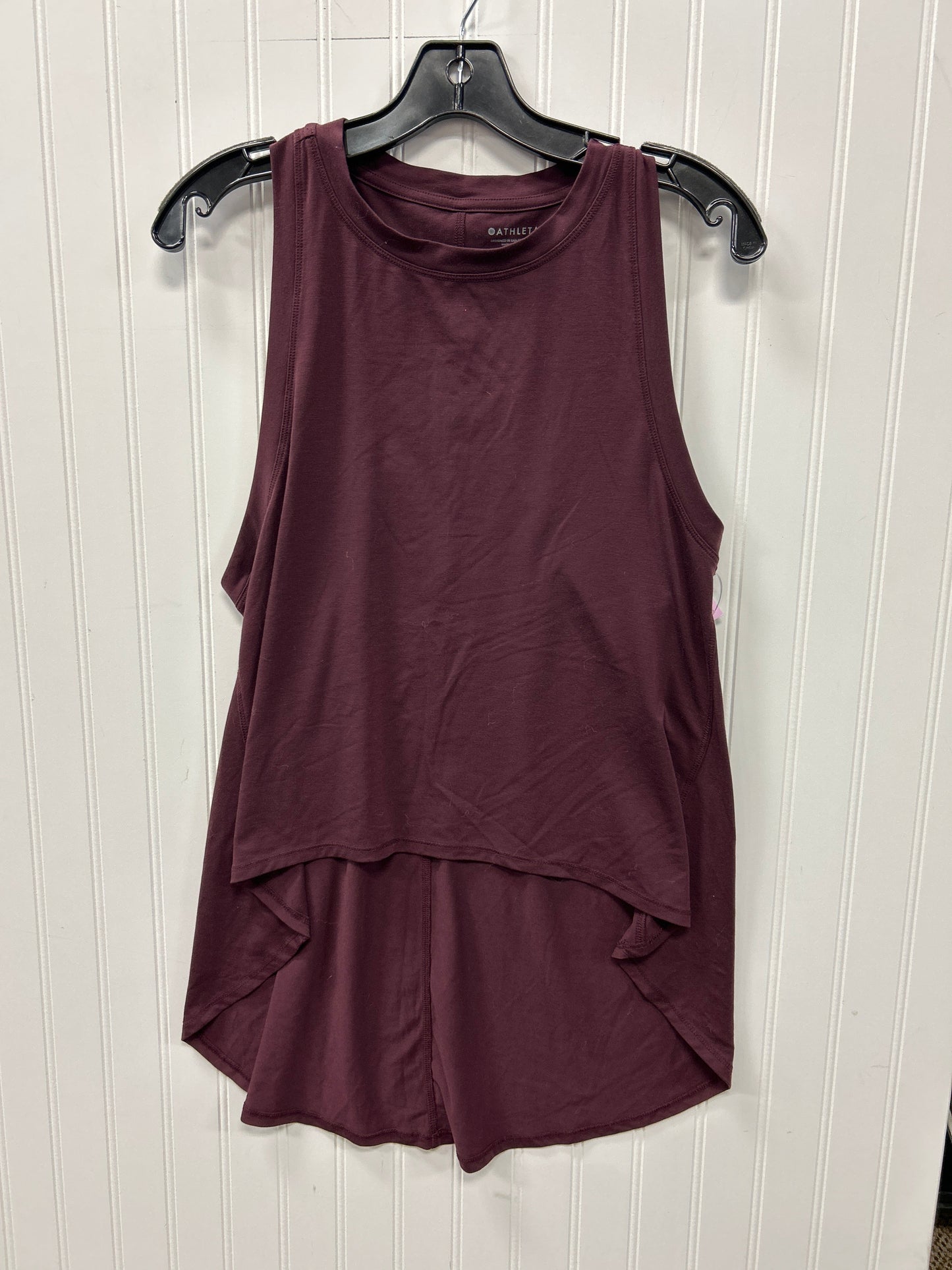 Athletic Tank Top By Athleta In Purple, Size:Xs