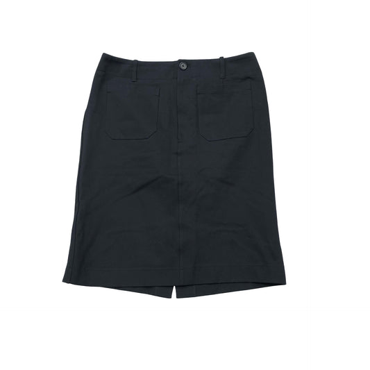 Skirt Midi By Maeve In Black, Size:Xl