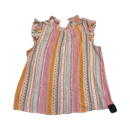 Top Sleeveless By Staccato In Multi, Size:M