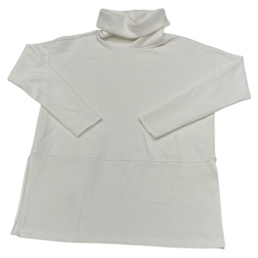 Sweatshirt Collar By Spanx In Ivory, Size:S