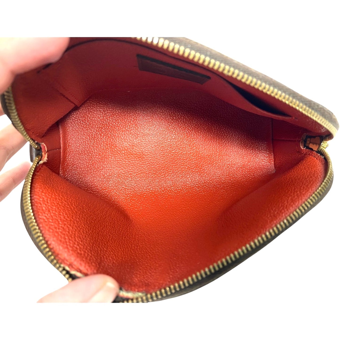 Makeup Bag Luxury Designer By Louis Vuitton, Size: Small