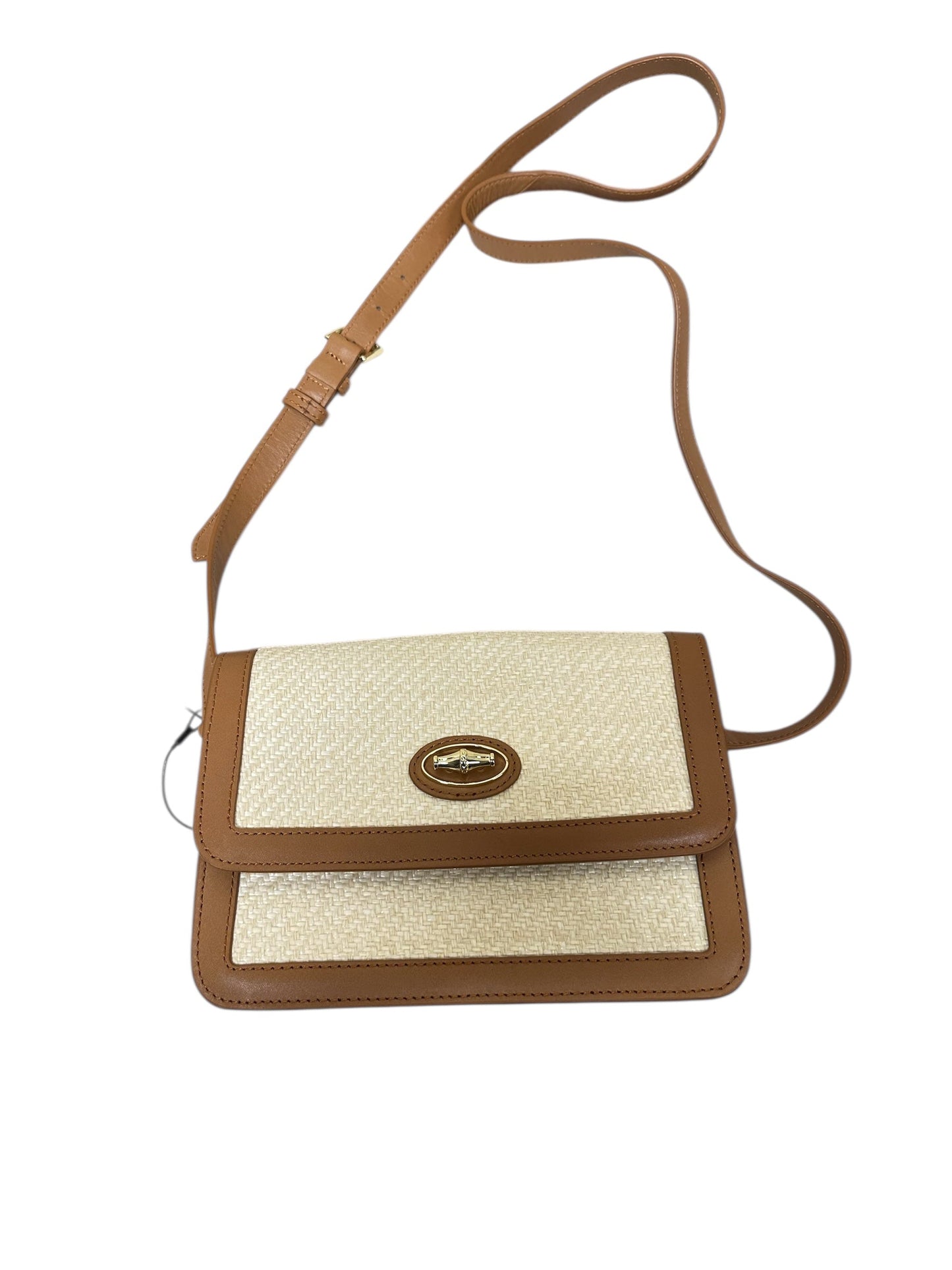Crossbody By Talbots In Tan, Size:Small