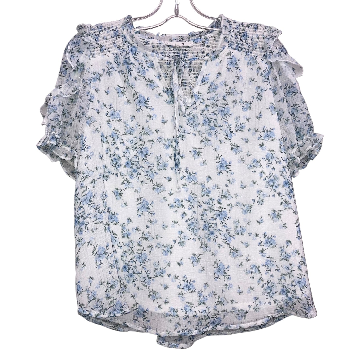 Top Ss By Mine In Floral Print, Size:S