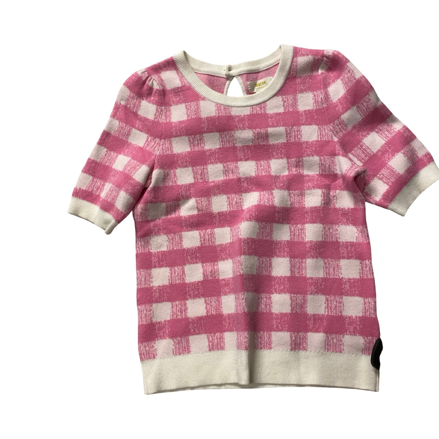 Top Ss By Maeve In Pink & White, Size:S