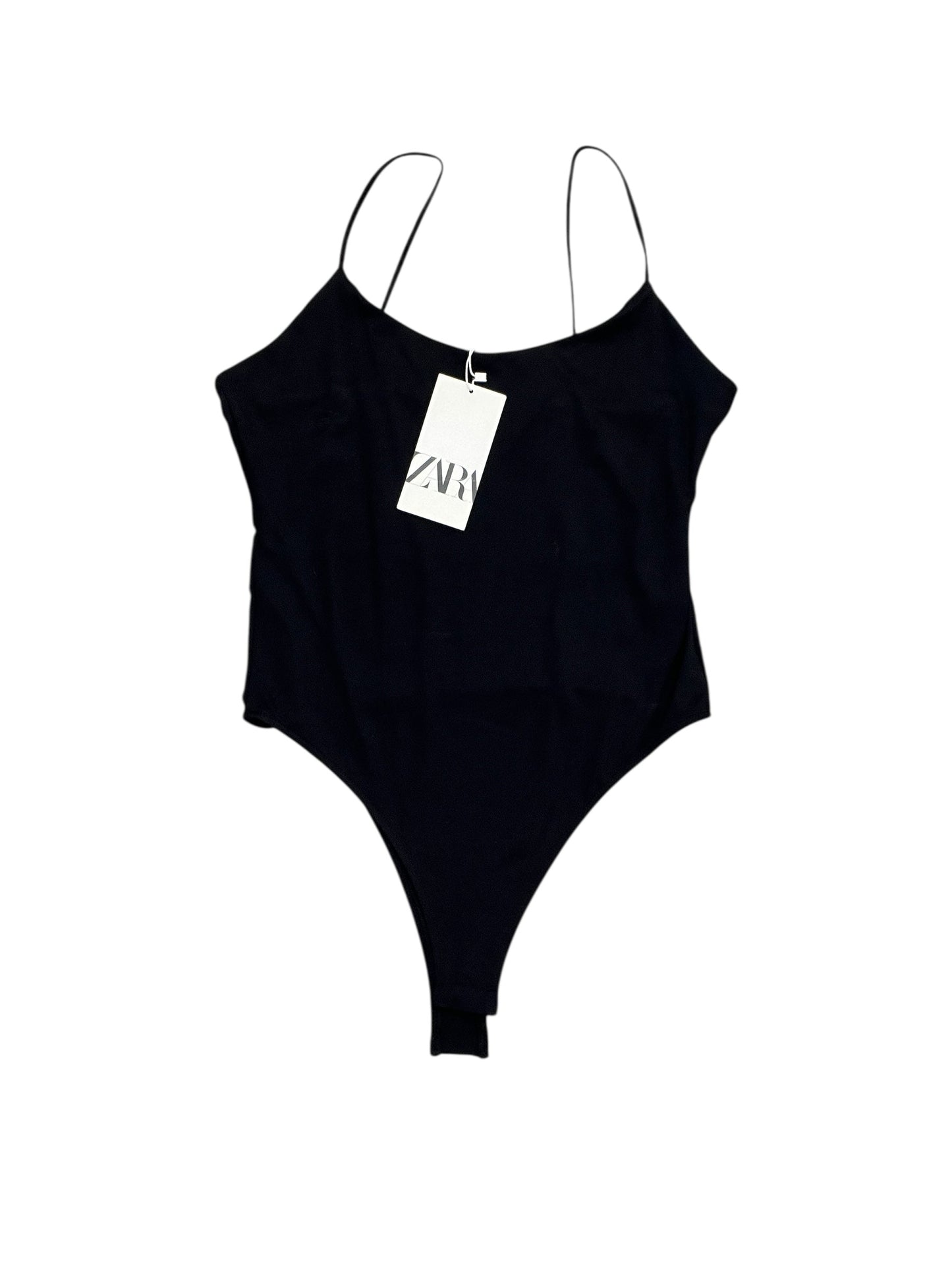 Bodysuit By Zara In Black, Size:L