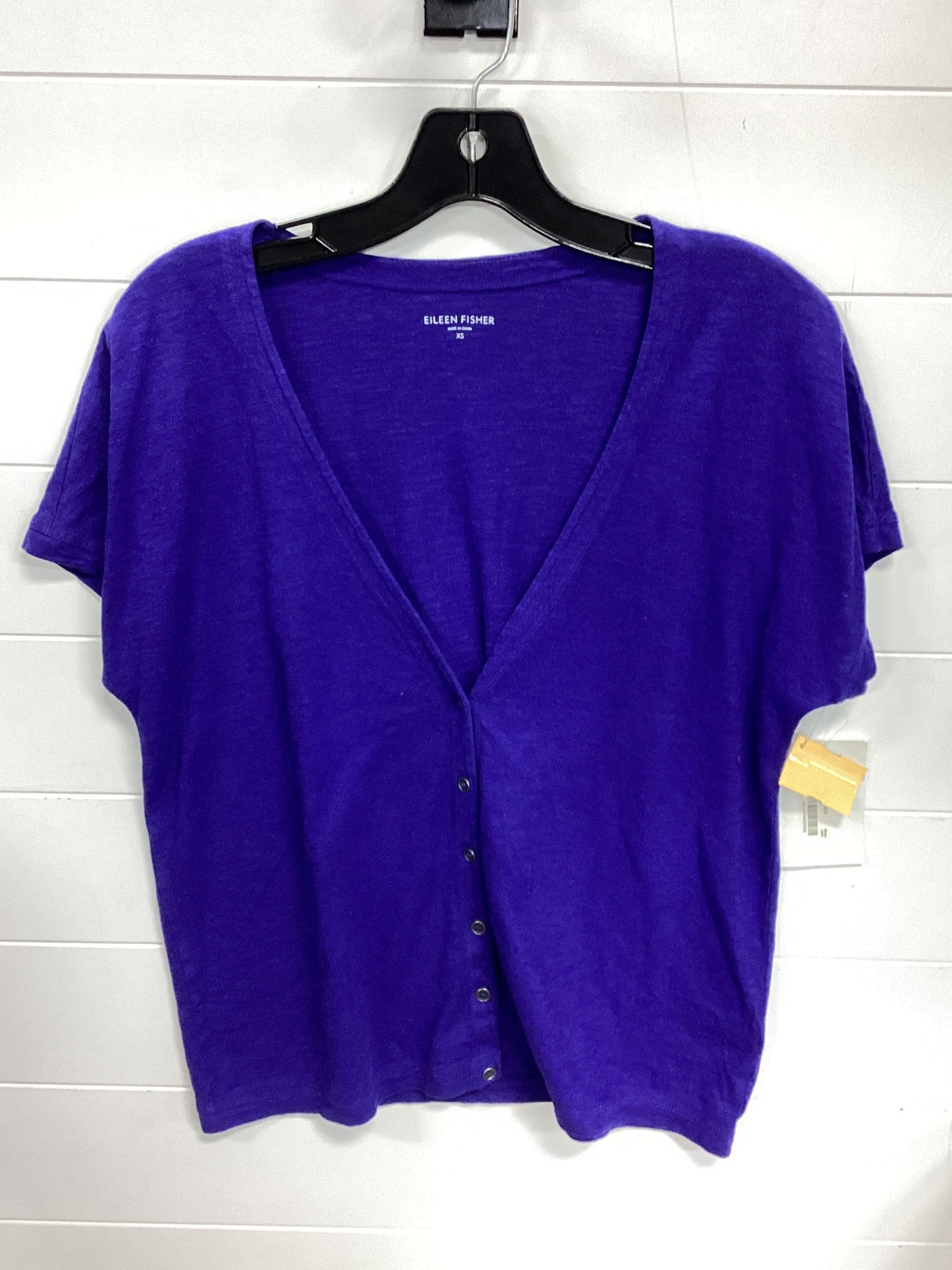 Top Ss By Eileen Fisher In Purple, Size:Xs