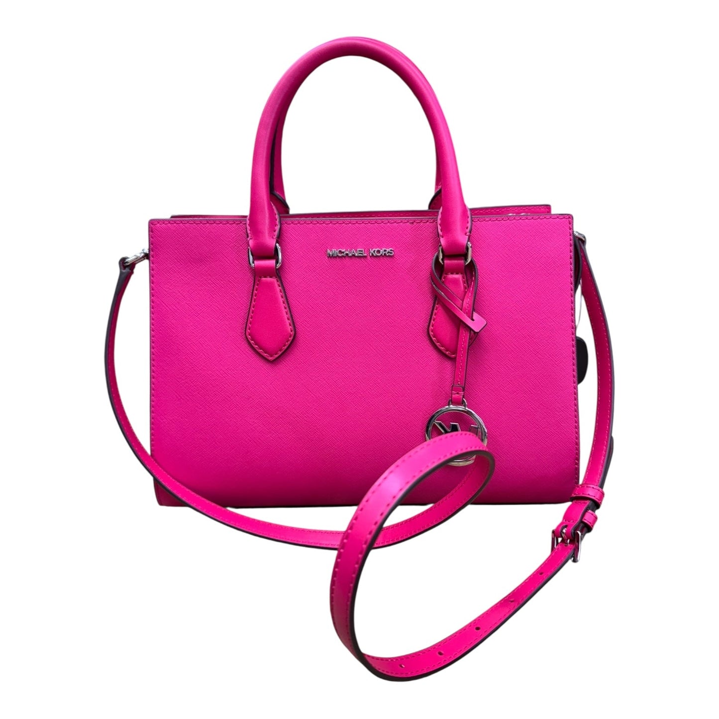 Handbag Designer By Michael Kors In Pink, Size:Large