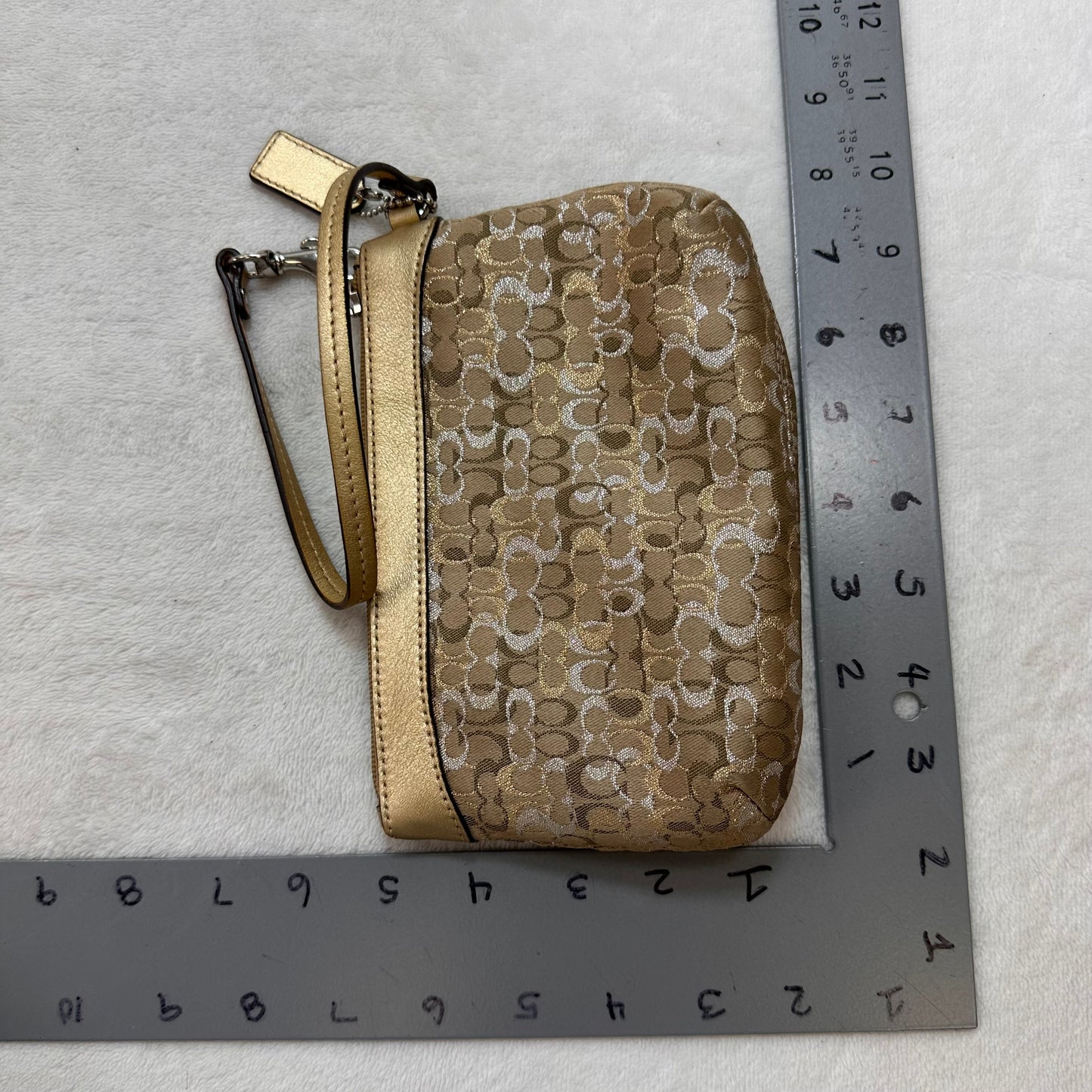 Wristlet Designer By Coach, Size: Small