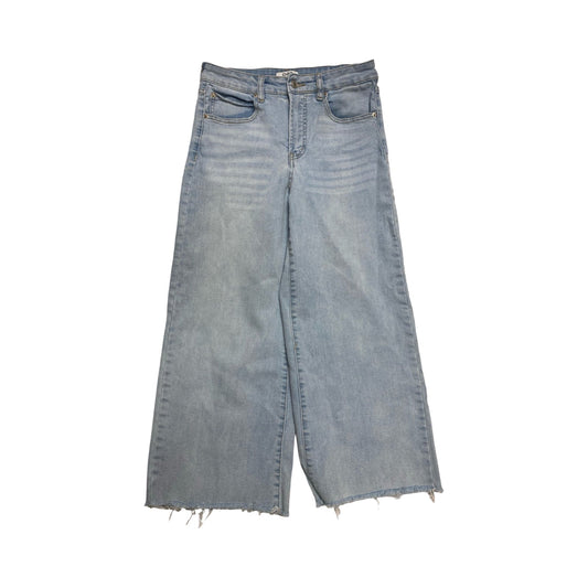 Jeans Cropped By Oat In Blue Denim, Size:8
