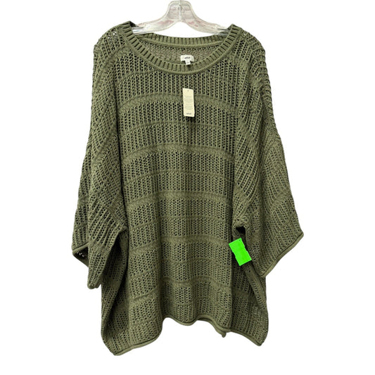 Sweater Ss By Aerie In Green, Size:Xxl
