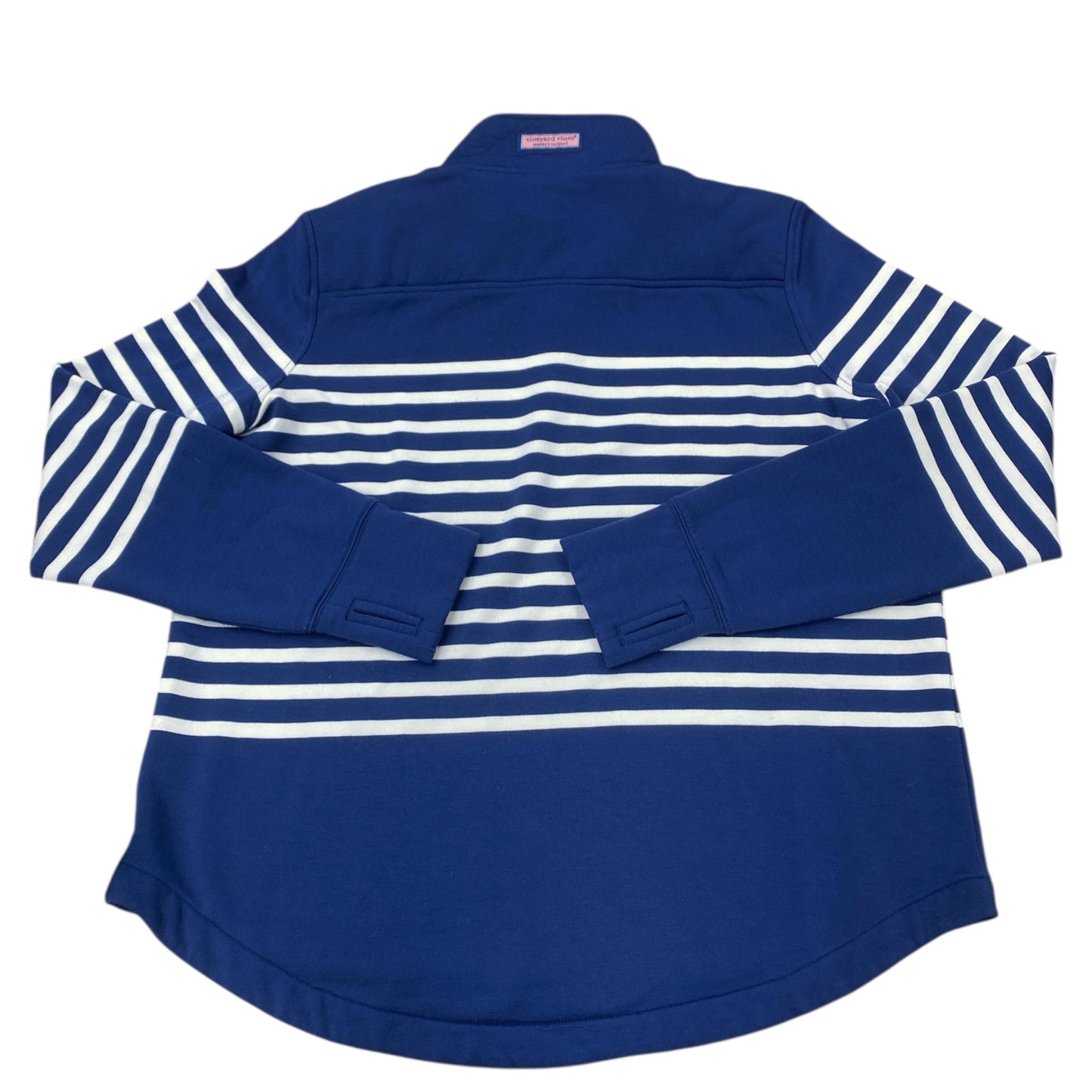 Sweatshirt Collar By Vineyard Vines In Striped Pattern, Size:S