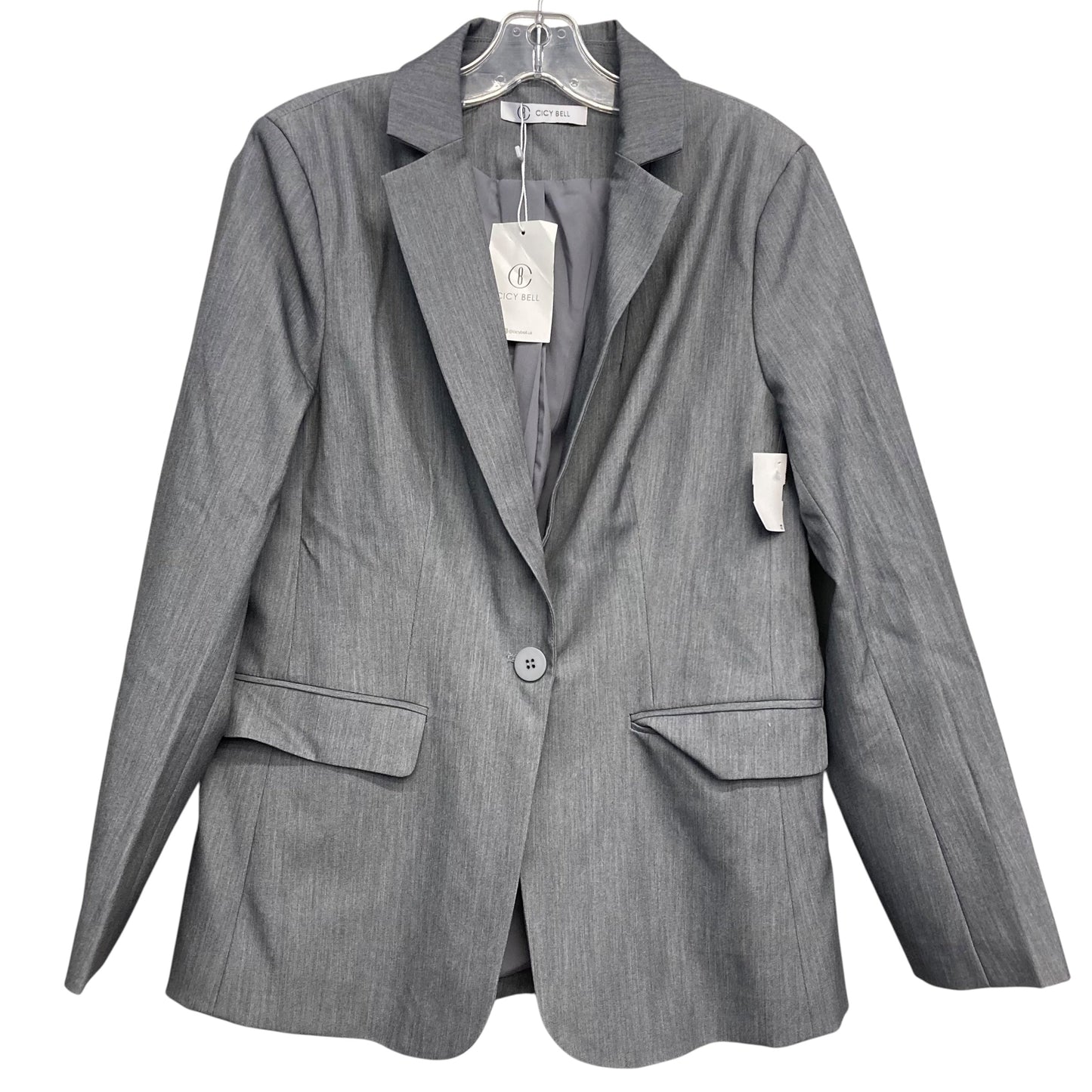 Blazer By Cicy Bell In Grey, Size:L