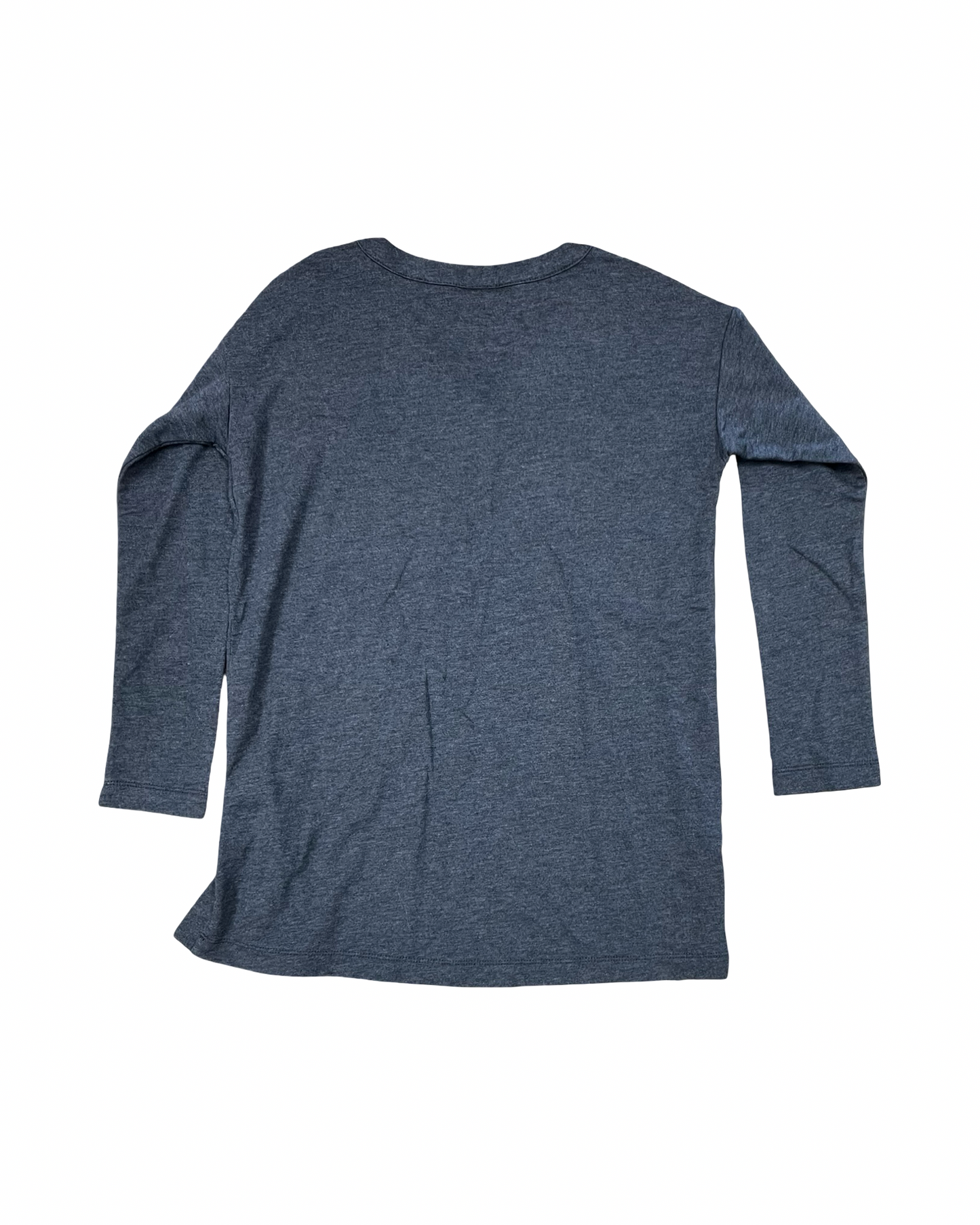 Top Ls Basic By J. Jill In Grey, Size:Xs