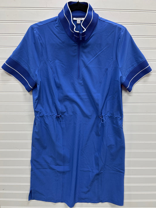 Athletic Dress By Chicos In Blue, Size:6