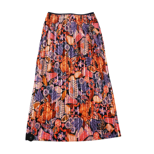 Skirt Midi By Maeve In Multi, Size:Xs