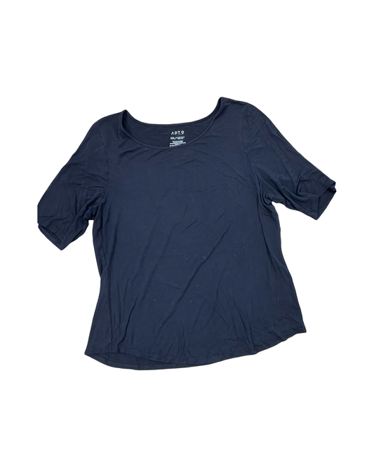 Top Ss Basic By Apt 9 In Black, Size:1X