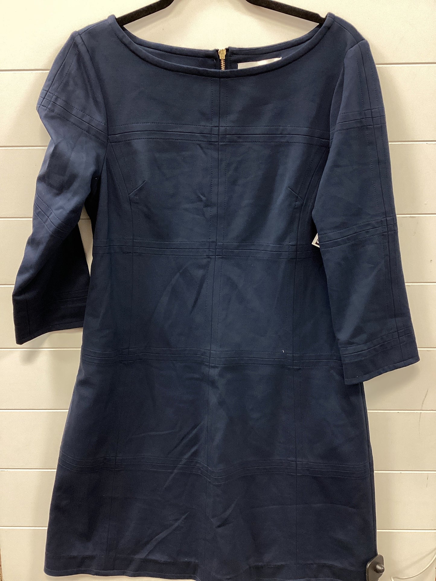 Dress Casual Midi By Elizabeth Mckay In Navy, Size:12