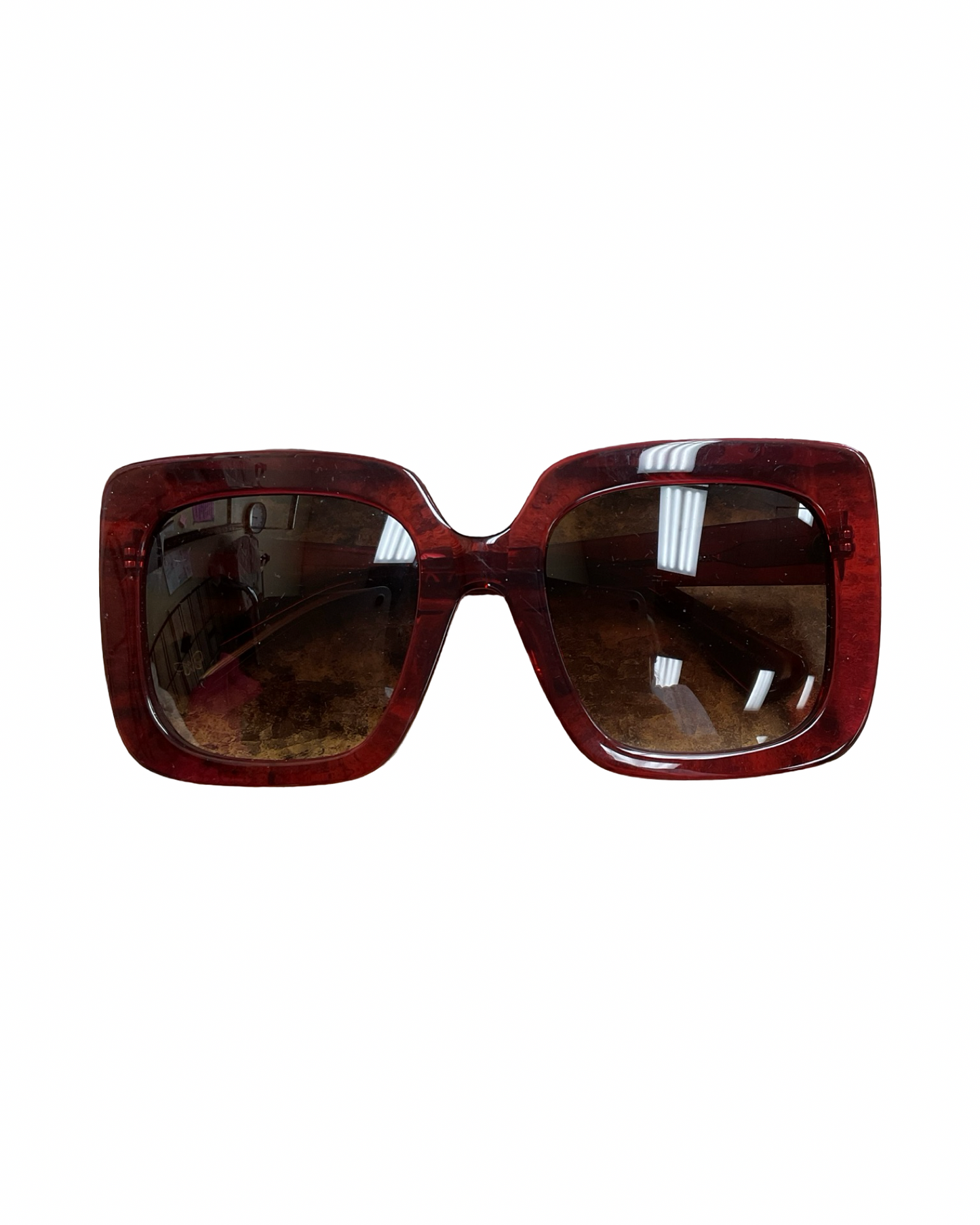 Sunglasses By Johnny Was In Red