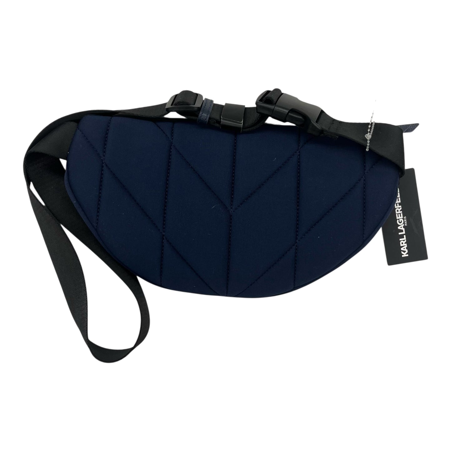 Belt Bag Designer By Karl Lagerfeld In Blue, Size:Medium