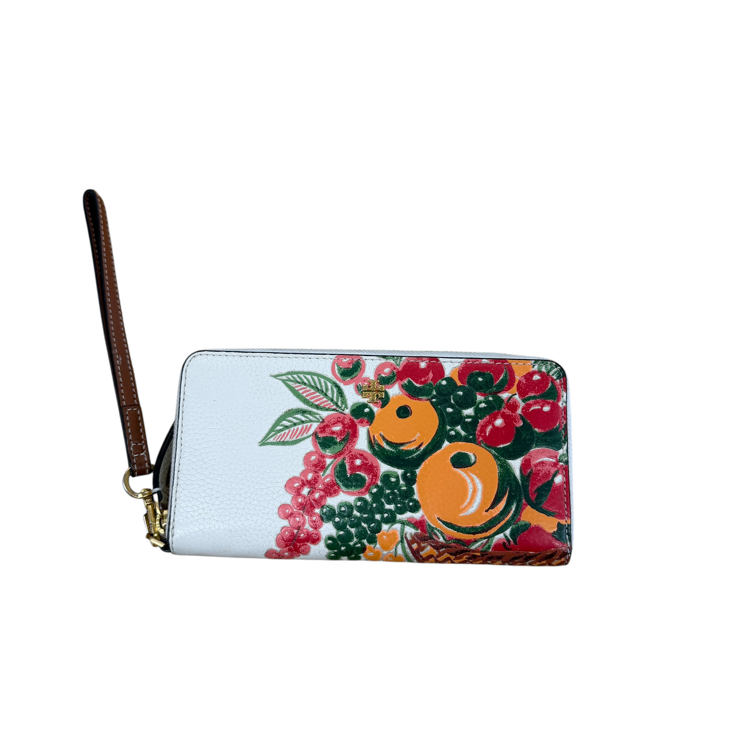 Wallet Designer By Tory Burch In Orange & Red, Size:Medium