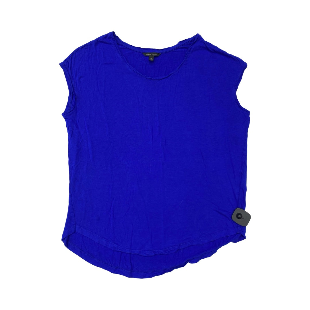 Top Ss By Banana Republic In Blue, Size:M