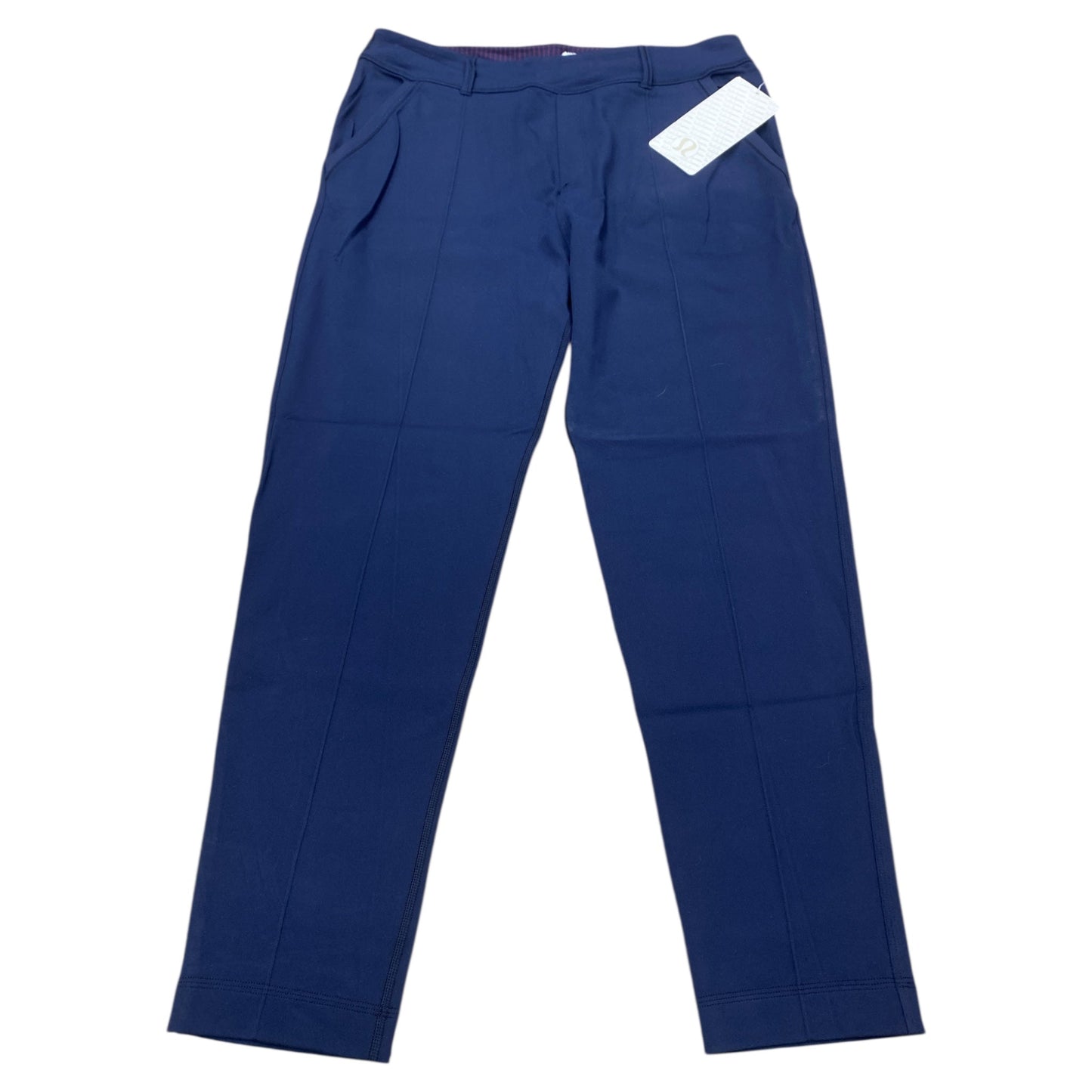 Athletic Pants By Lululemon In Navy, Size:8