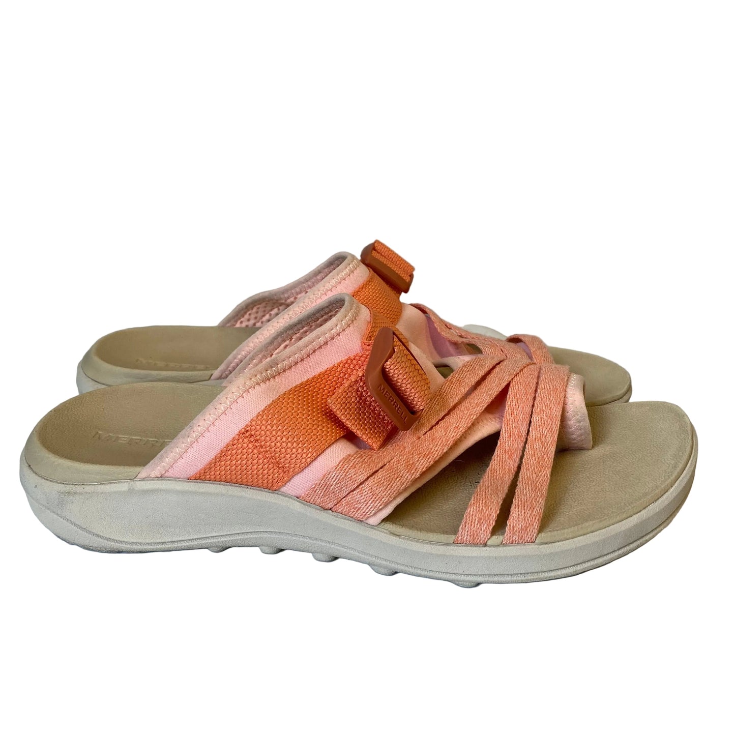 Sandals Sport By Merrell In Orange, Size:9