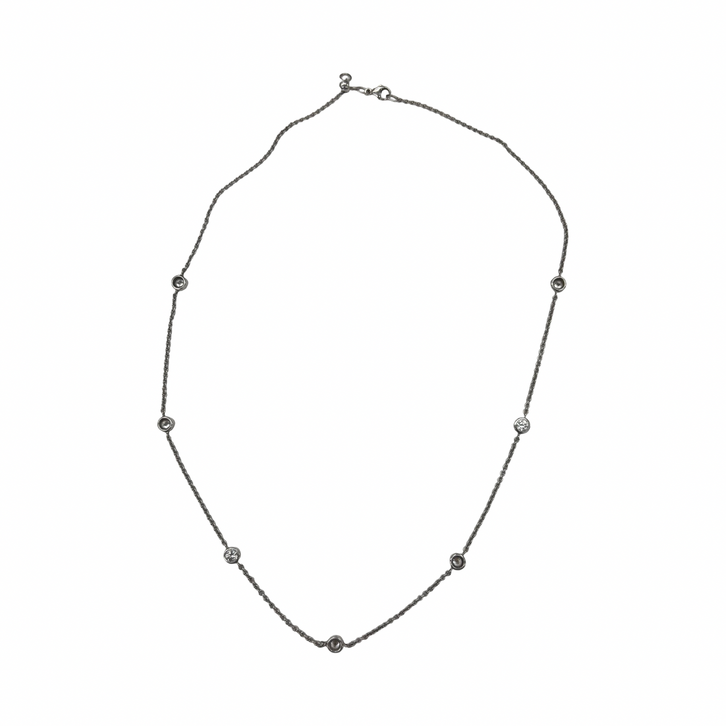 Necklace Sterling Silver By Clothes Mentor In Silver