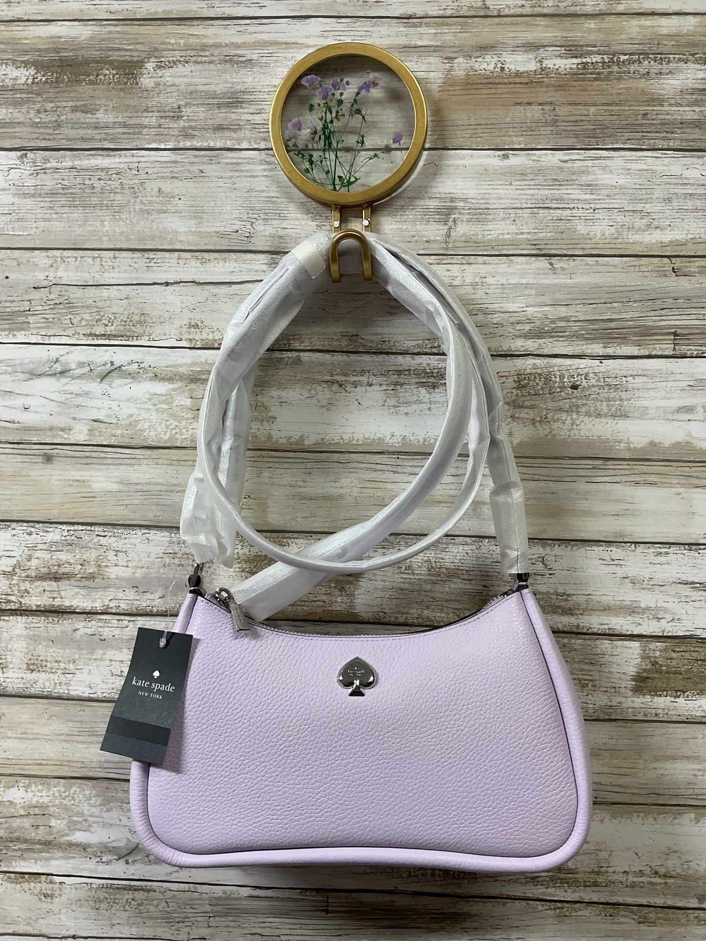 Crossbody Designer By Kate Spade In Purple, Size:Medium