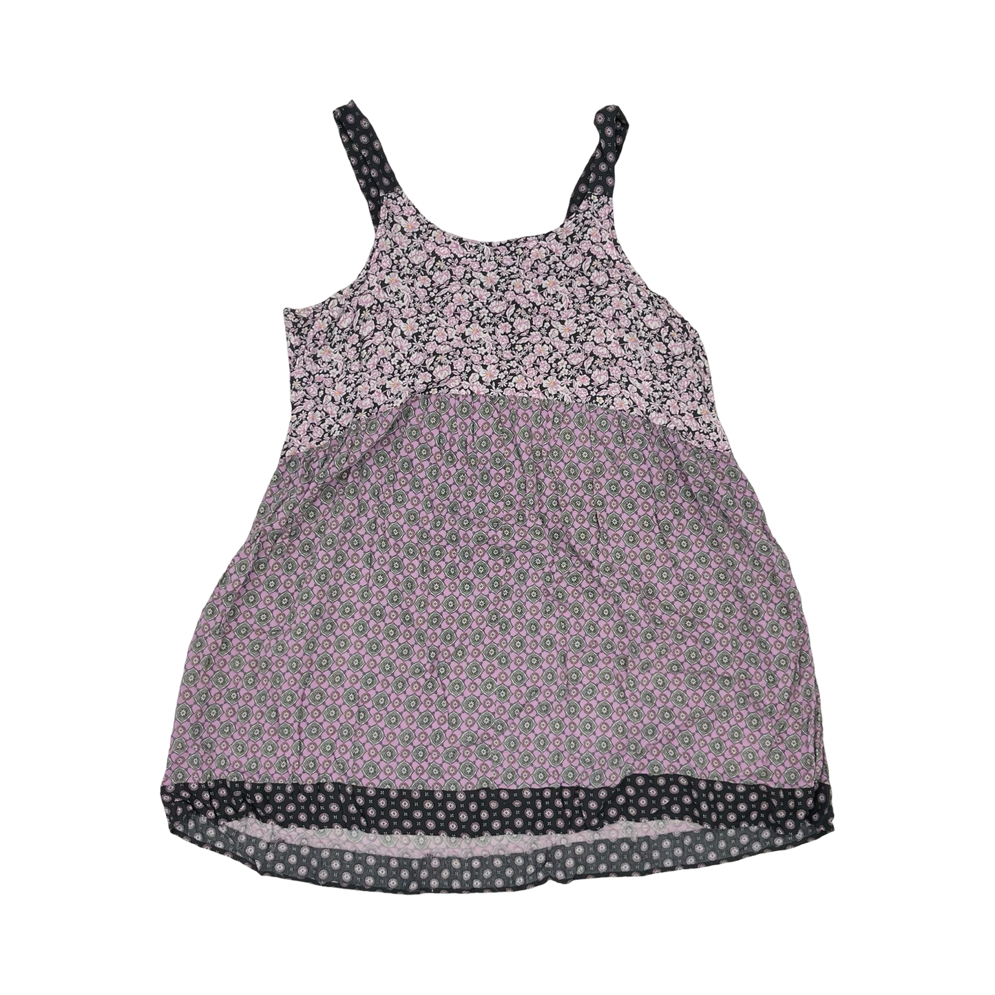 Tunic Sleeveless By Simply Vera In Floral Print, Size:L