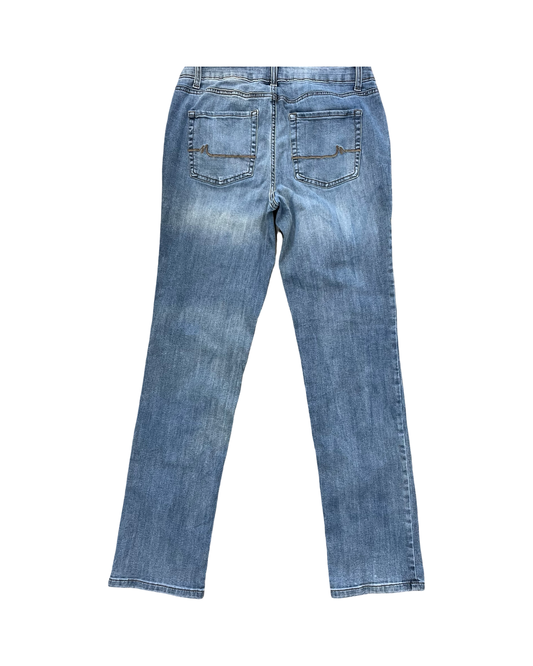 Jeans Straight By Maurices In Blue Denim, Size:8